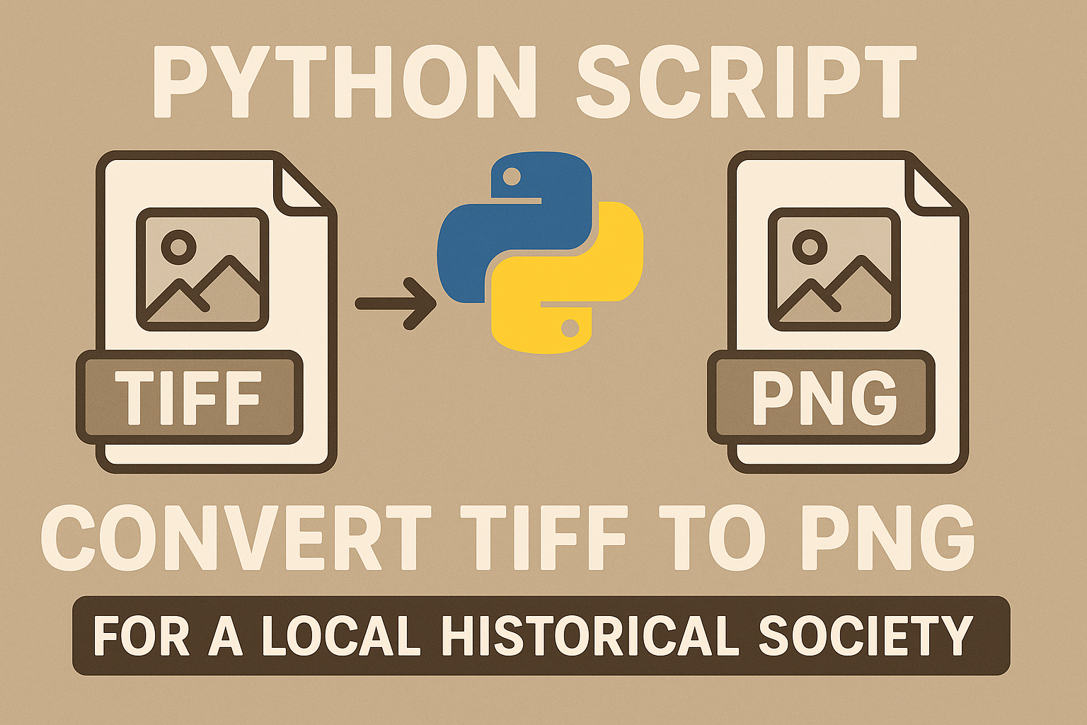 Python Image Conversion Script